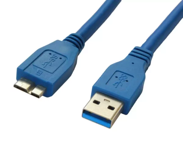 1.5 Meter Micro USB 3 to USB Type A Data Cable | External HDD / SSD Enclosure 3