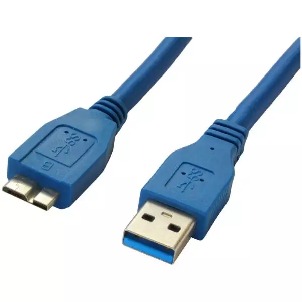 1.5 Meter Micro USB 3 to USB Type A Data Cable | External HDD / SSD Enclosure 2