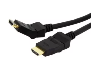 1.5 Meter Swivel type HDMI to HDMI Cable v1.4 - Gold Plated, High Speed, Supports up to 4K (3840 x 2160) resolutions, 3D, Ethernet Channel