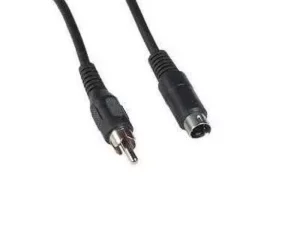 1.2 meter Male S-video to RCA Male Cable (Bi-Directional) - Gold Plated