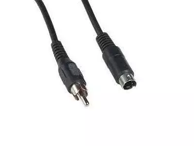 1.2 meter Male S-video to RCA Cable Cable (Bi-Directional) 3
