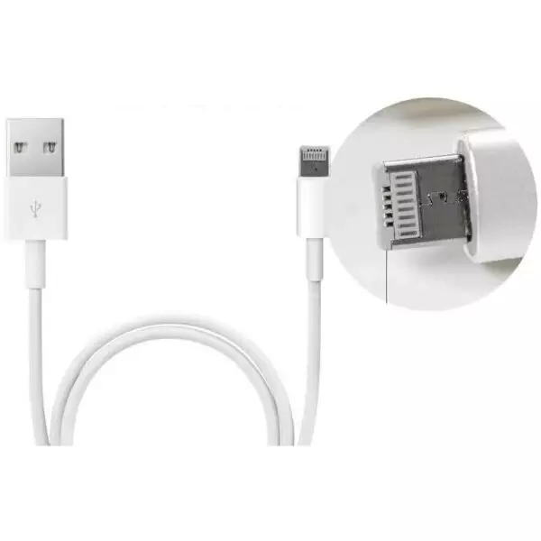 1 Meter 2-in-1 Micro USB and Apple Lightning Charging Cable 2