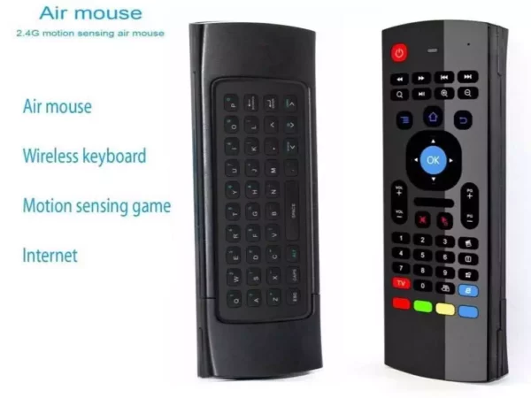 MX3 2.4G Gyroscope Wireless Keyboard and Mouse / IR Remote Control for Media Player 3
