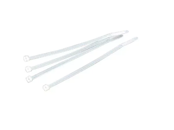 100 Cable Ties Pack – Length 205mm – Black or White 3