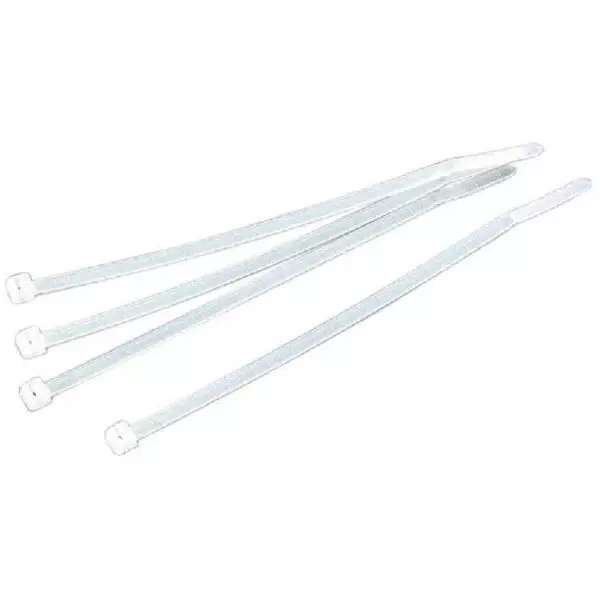 100 Cable Ties Pack – Length 205mm – Black or White 2