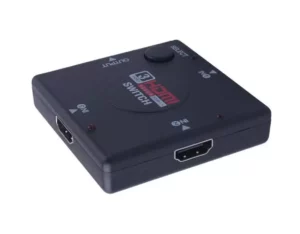 3×1 (3 input ports) Manual HDMI Switch | Push Button | 1080p