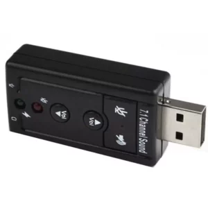 External Virtual 5.1/7.1 Channel USB Sound Card Adapter | USB Audio for PC’s / Laptops
