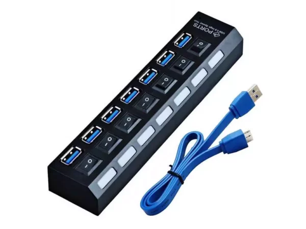 7 Ports SuperSpeed USB 3 Hub 3