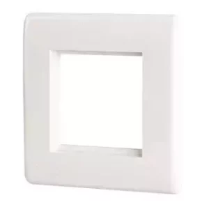 Wall Plate 86mm x 86mm with 2 Inserts / Faceplate Cover Modular