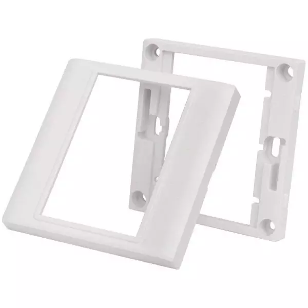 Wall Plate 86mm x 86mm with 3 Inserts / FacePlate Cover Modular 2