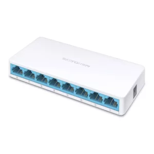 8 port Fast Ethernet Switch for Local Area Networks – 10/100Mbps Full Duplex