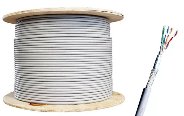 305 Meter CAT6 Roll | Pure Copper STP Ethernet Cable for Gigabit Networks 3