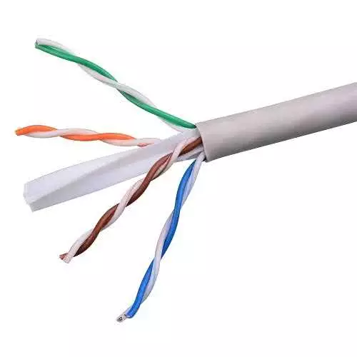 Price per Meter - CAT6 Unshielded Twisted Pair (UTP) 23AWG 1 Gigabit/s Cable - Gray