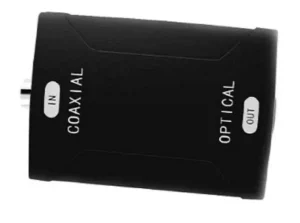Coaxial RCA to Optical Toslink Digital Audio Converter – SPDIF Converter