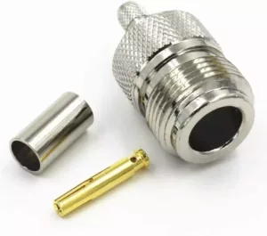 Crimp-on Female LMR400 Connector | N Type Connector