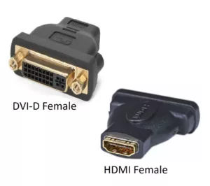 Female HDMI to DVI-D Female Dual Link adapter