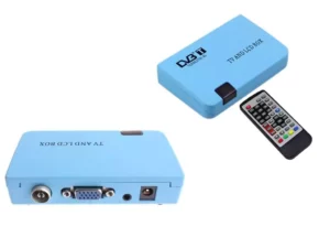 External TV Tuner – DVB-T Digital RF to VGA Converter or Composite Video incl UHF/VHF Scanner