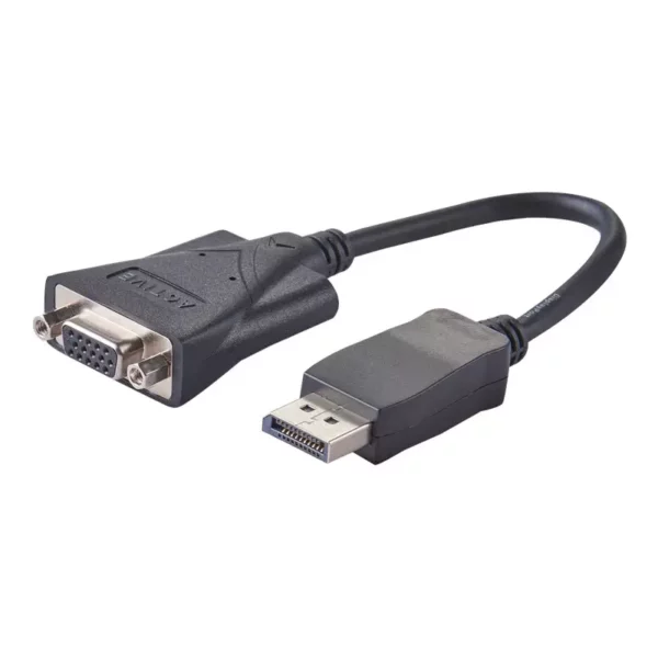 Male Active Displayport to VGA Female Cable 2