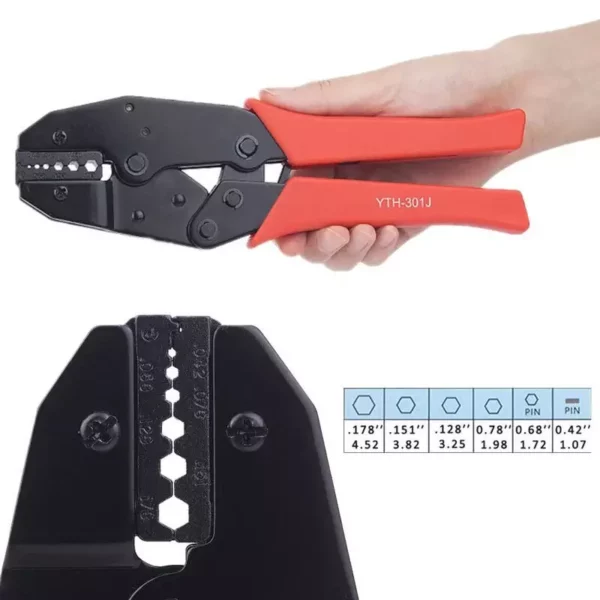 BNC Crimping Tool for BNC, SMA (for LMR Cable) and RG58,59,62,174 Connectors 5