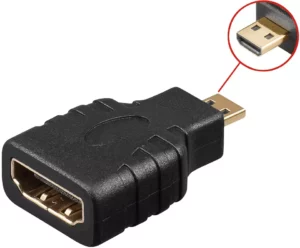 Female HDMI to micro HDMI Male adapter