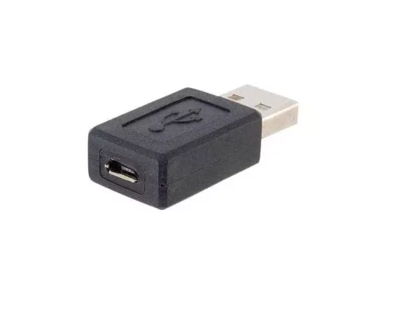 Female Micro USB to Standard USB Male Adapter 3