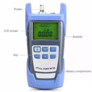 Fiber Optic Cable Tester / Light Meter Tester with Display Screen – Can Test FC,ST and SC Cables