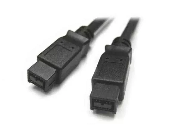 1.8 Meter Firewire 800 9 pin to 9 pin cable / Beta Firewire – Black 3