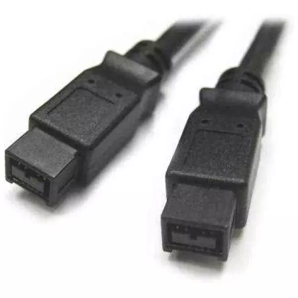 1.8 Meter Firewire 800 9 pin to 9 pin cable / Beta Firewire - Black