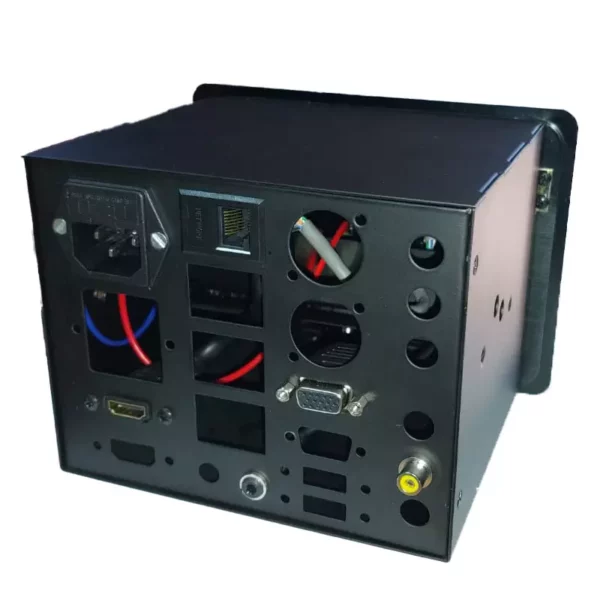 Gas Popup Panel / Popup Desk with 3pin Electrical Plug and HDMI, VGA, Audio, Composite & RJ45 Networking 4