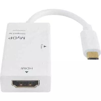 MyDP Slimport (Mobility Displayport)  to HDMI adapter for Google Nexus, Blackberry Passport, Asus & LG Phones and Tablets
