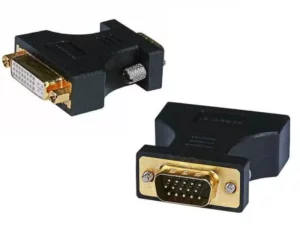Female Dual Link DVI-A to VGA-HD15 Male Adapter 3