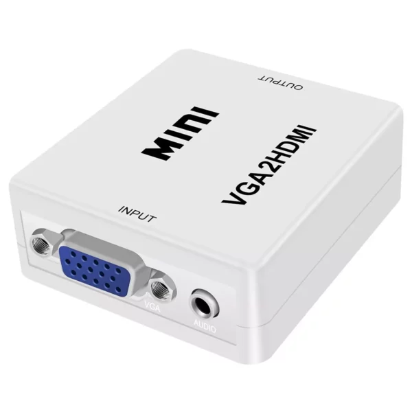 USB Powered VGA to HDMI Converter Incl 3.5mm Audio 3