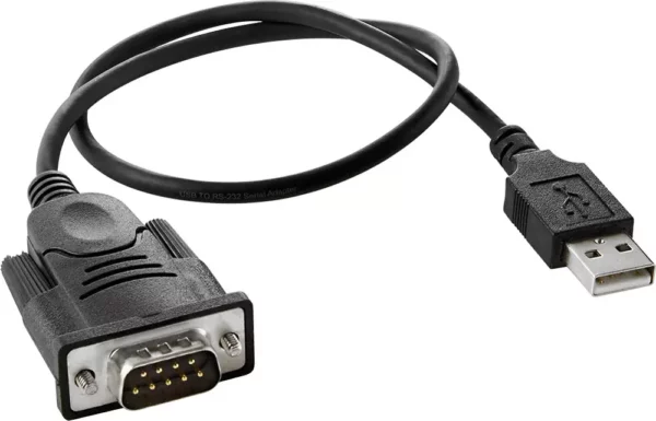 1.5 Meter USB to RS232 Serial Port | USB to DB9 Pin Male Converter Cable | FTDI RS232, PL2303, CH340 3