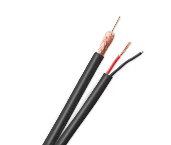 Price per Meter | RG59 Coaxial Cable w/power CCTV | 75 Ohm 3