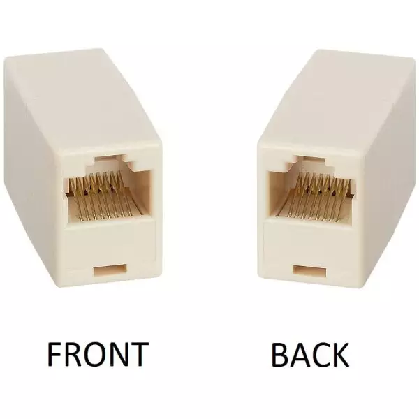 RJ45 Coupler / Network Cable Joiner – Female to Female RJ45 Connector 2