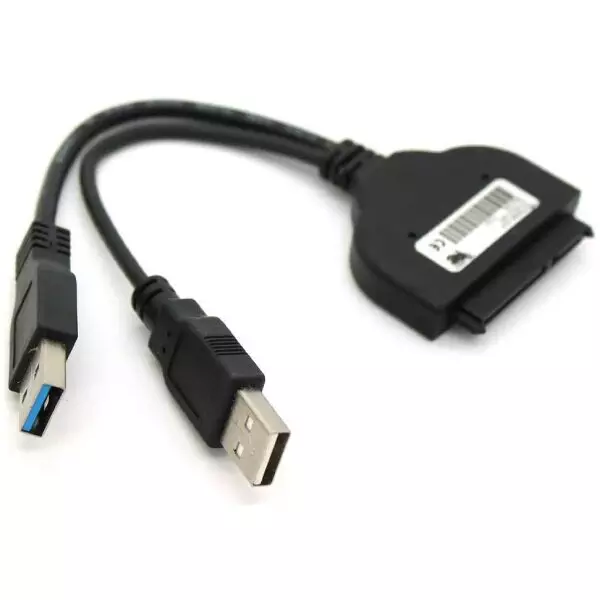 2.5" HDD USB 3.0 SuperSpeed to SATA cable - No need for external Enclosure, Direct USB HDD Use