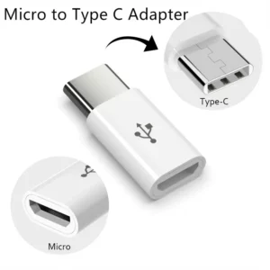 USB 3.1 Type C Male to Micro USB Female Adapter