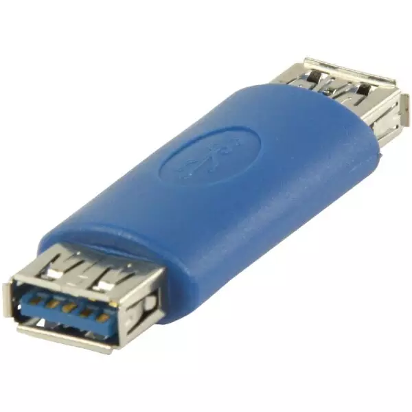 USB Cable Joiner / Coupler / Gender Changer - Female to Female USB 3.0