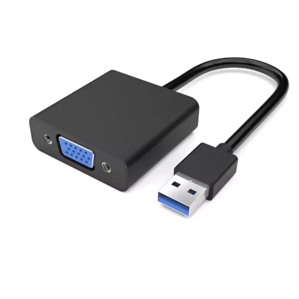 USB to VGA Converter | USB 3.0 Adapter Cable For Windows 7,8,10 & Windows 11 3