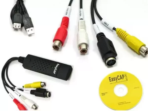USB AV/RCA Video Capture Device / Video Grabber | VHS to PC Record 3