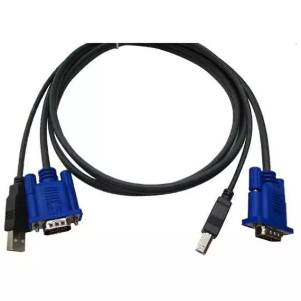 1.8 Meter VGA, USB KVM Cable (For USB KVM Switches) 2