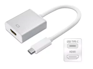 Male USB 3.1 Type C to HDMI Female adapter | 4k Ultra HD Thunderbolt 3 Compatible