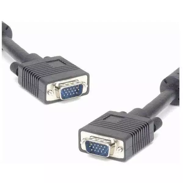 5 Meter VGA Cable / HD15 (High Shield with Ferrite Cores) Male to Male