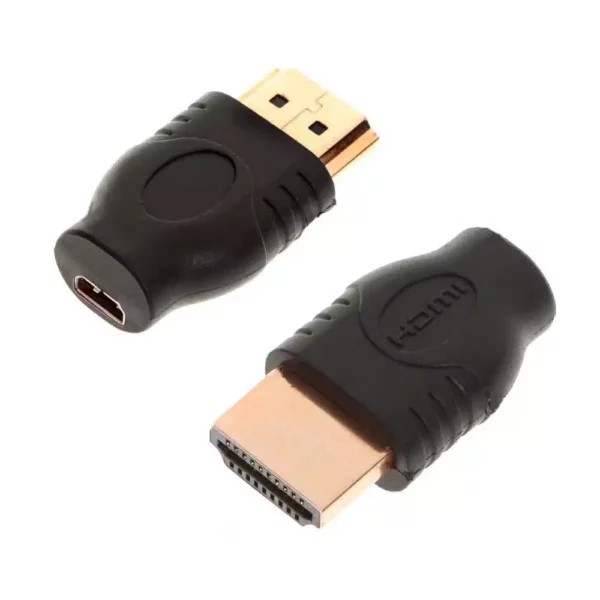 Female Micro HDMI to HDMI Adapter 3