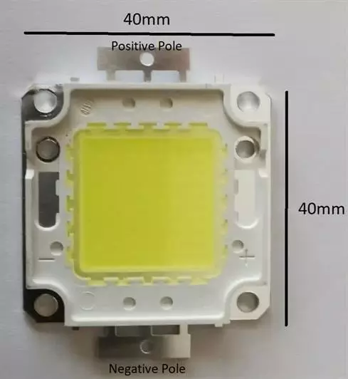 50 Watt Replacement LED Floodlight COB Chip | Flood Light Repair | Cool White 6000K