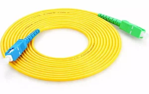 70 Meter Simplex SC to SC Fiber Optic Cable / Single Mode  3mm, Fiber Drop Cable G.657.A1 Spec 9/125um