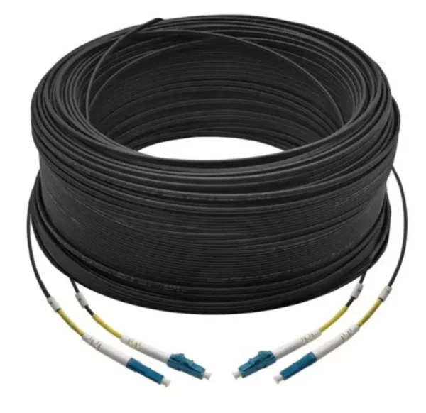 100M Duplex Single Mode UPC LC-LC Fiber Optic Cable | Fiber Patch Cord | Outdoor Drop Cable 3