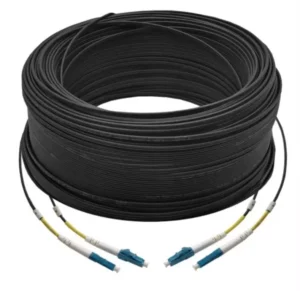 150 Meter Duplex Single Mode LC-LC UPC Fiber Cable | Fiber Drop Cable | Outdoor Cable
