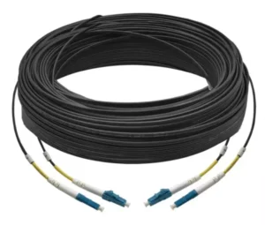60M Duplex Single Mode UPC LC-LC Fiber Optic Cable | Fiber Patch Cord | Outdoor Drop Cable