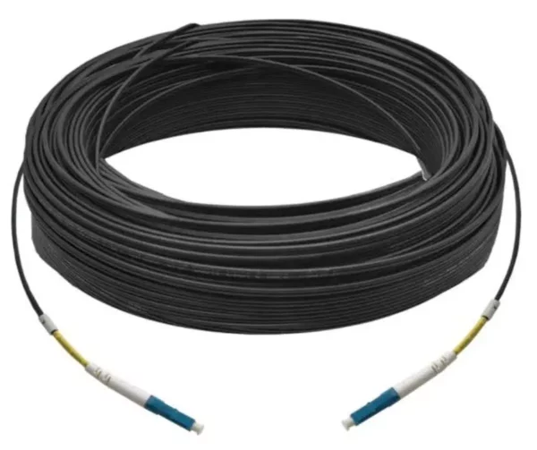 60 Meter Simplex Single Mode UPC LC-LC Fiber Optic Cable | Fiber Patch Cord | Outdoor Drop Cable